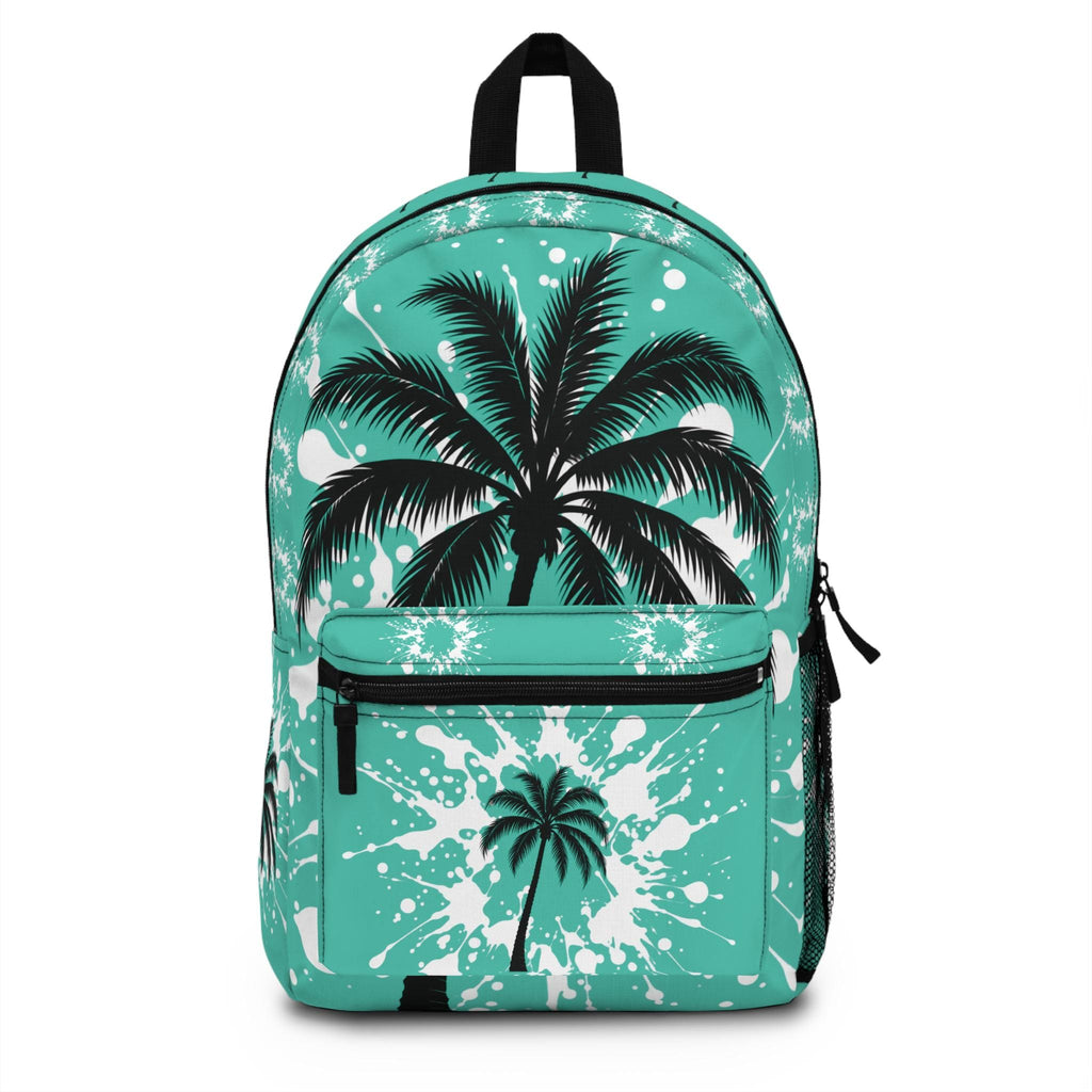Limited Edition Teal Palm Tree Backpack – Collegiate Faith Style (Only 50 Made)