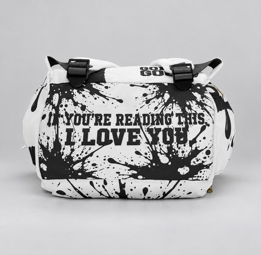 White Midnight Backpack