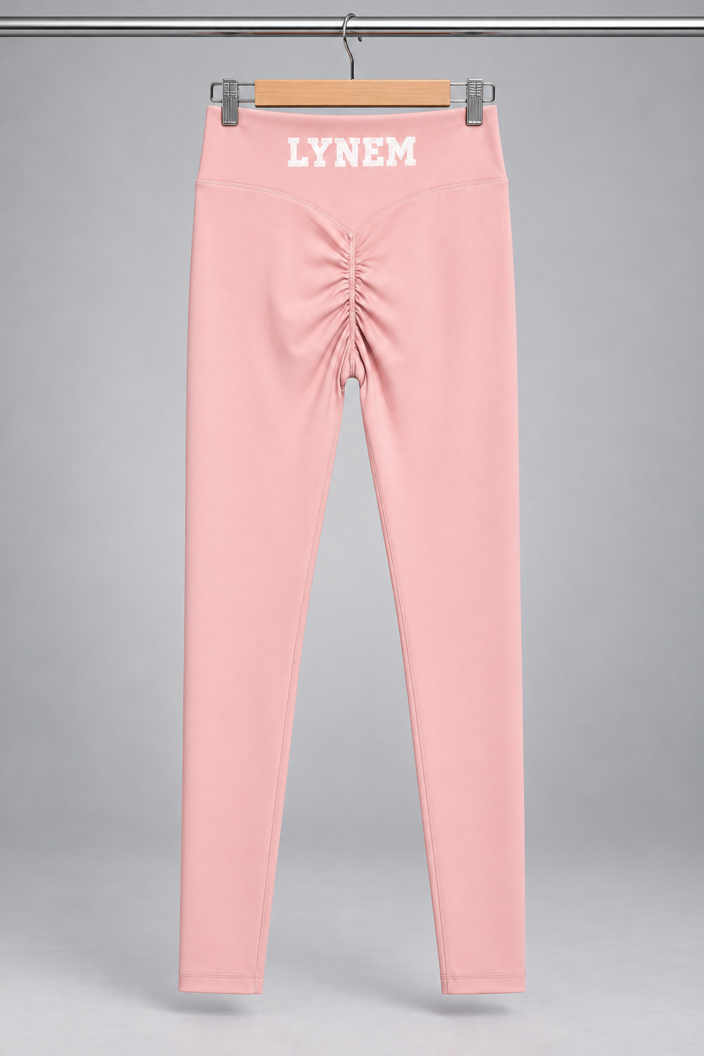 Pink Women’s High Waisted Yoga Leggings