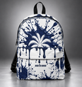 Navy Drip Backpack