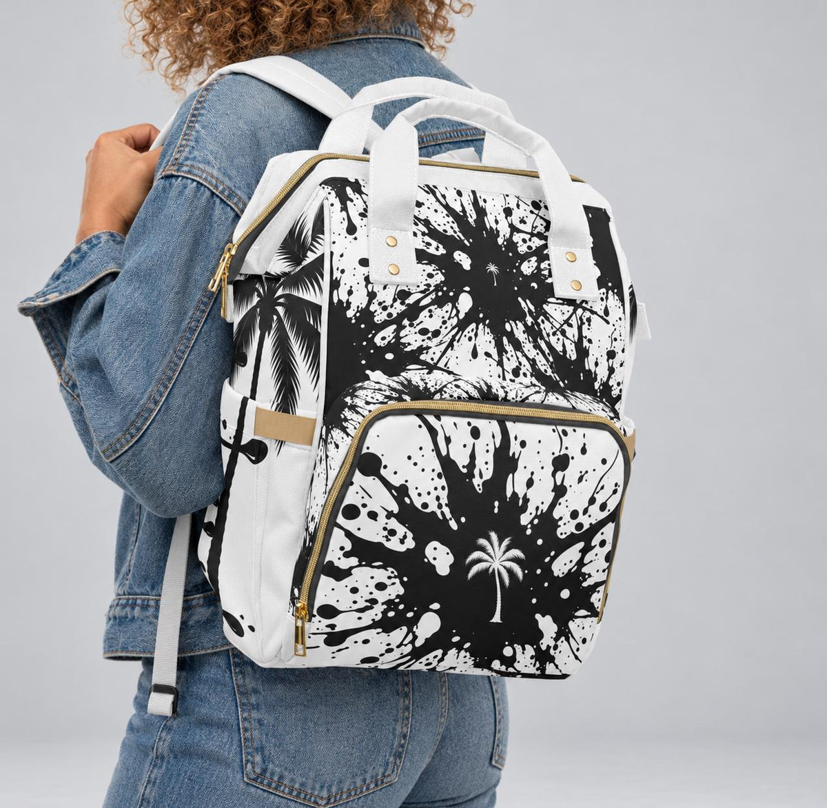 White Midnight Backpack