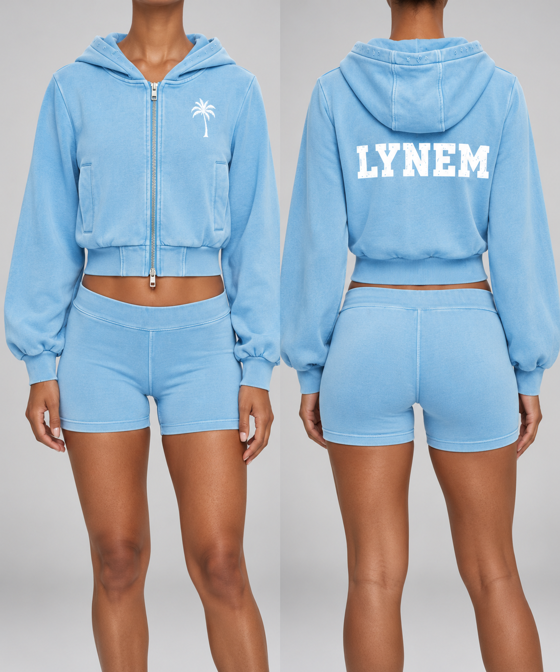 Women’s Vintage Wash Full Zip Hoodie