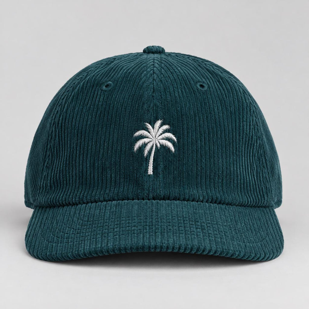 White Embroidered Cap - 8 Colors