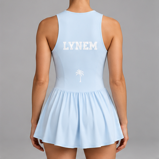 Women’s Ruched Sleeveless Full-Zip Dress