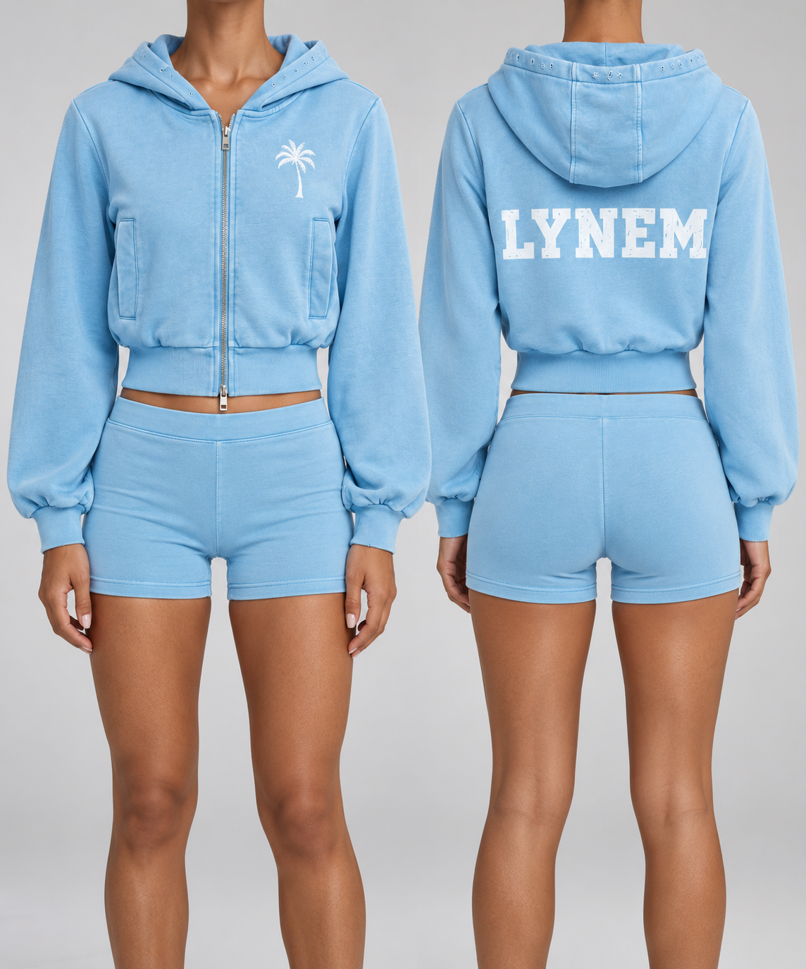 Women’s Vintage Wash Full Zip Hoodie