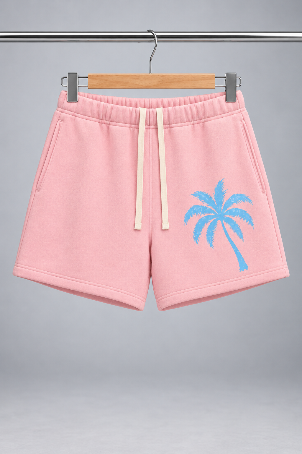 Pink Baby Blue Drip  Sweatshorts