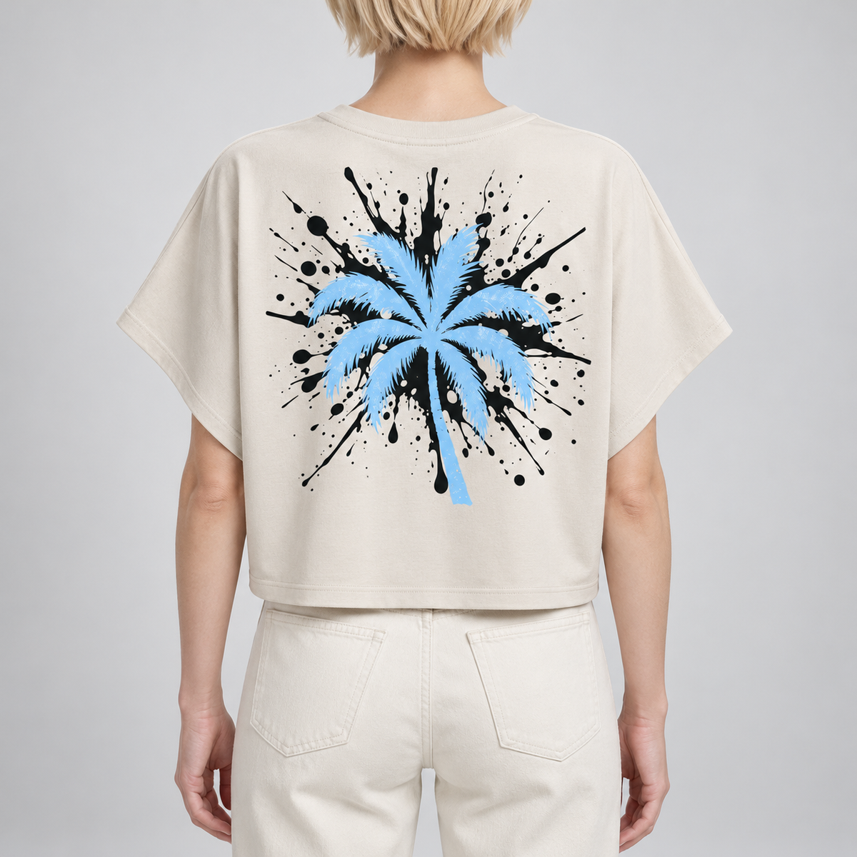 Lynem Cream Top Women's Tee