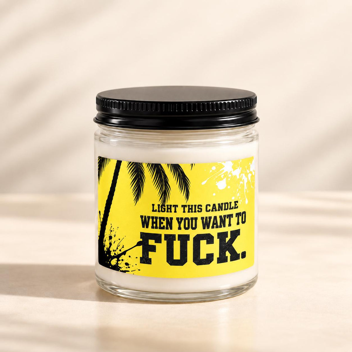 Light This When Ready - Funny Candle - Citrus Flavor With Coconut Wrap
