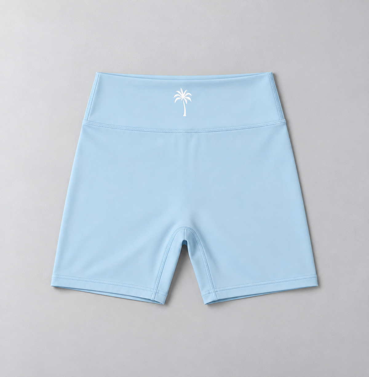 High-Waisted Blend Biker Shorts