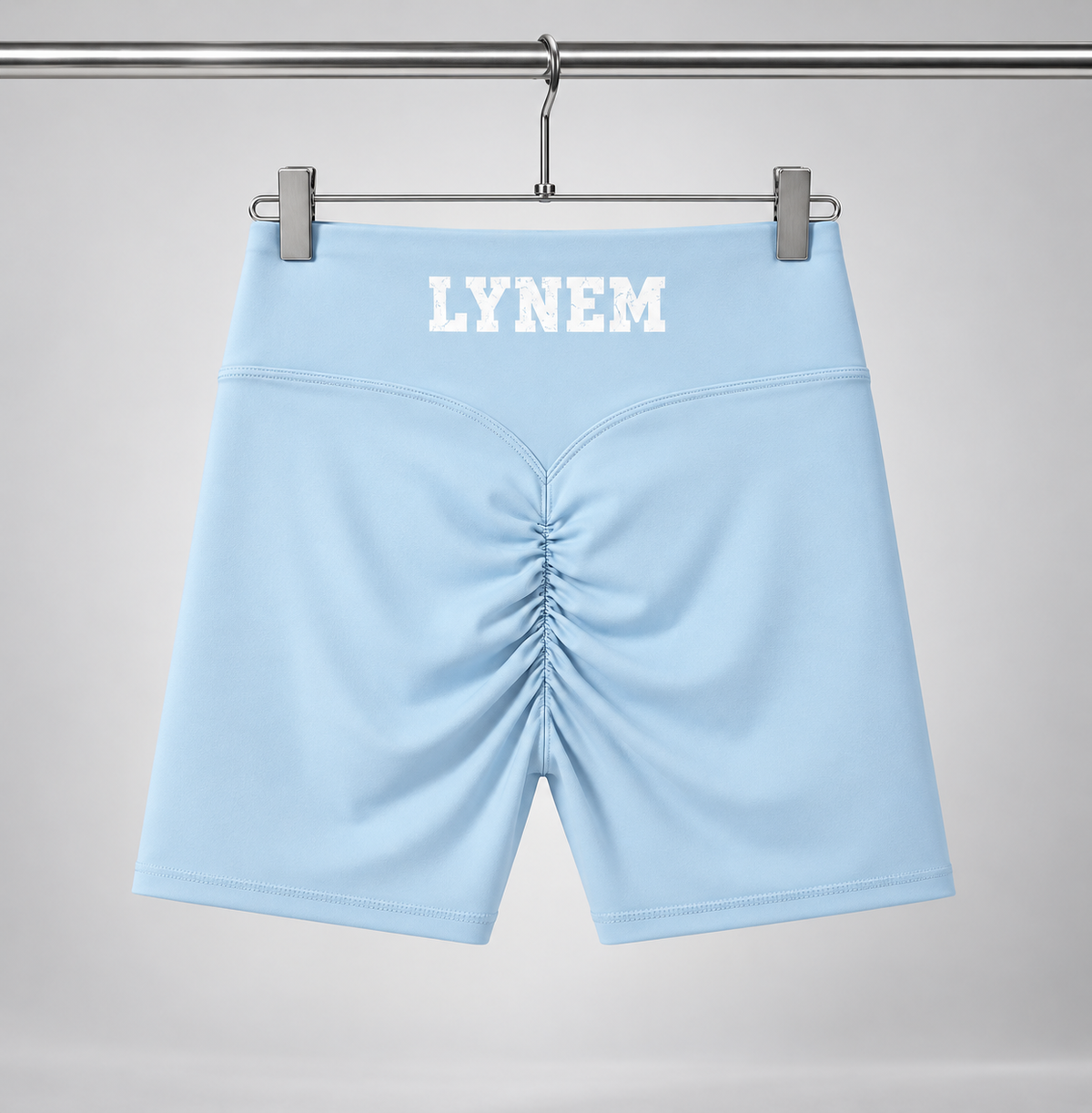 High-Waisted Blend Biker Shorts