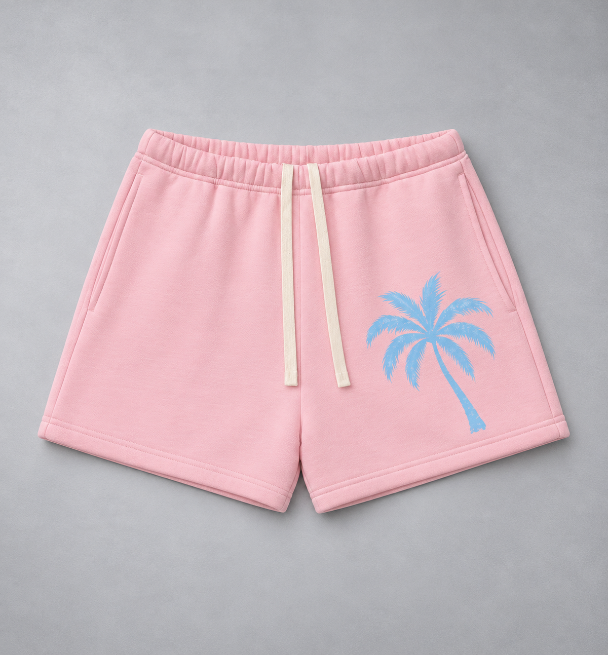 Pink Baby Blue Drip  Sweatshorts