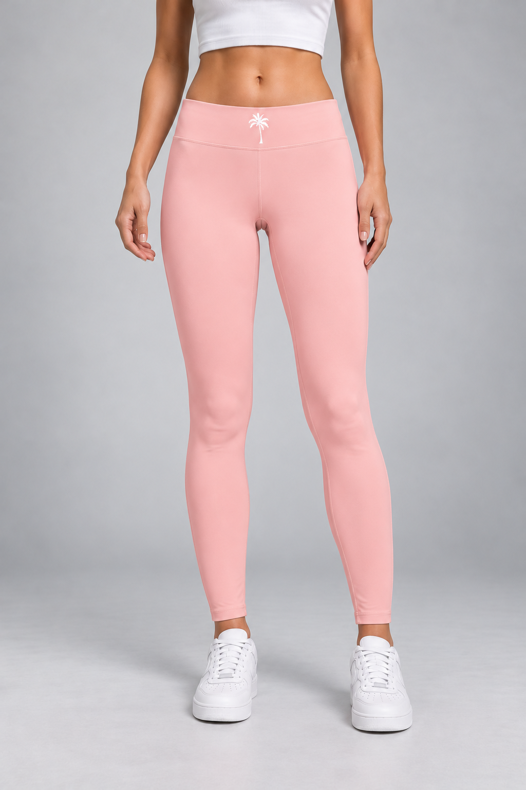 Pink Women’s High Waisted Yoga Leggings