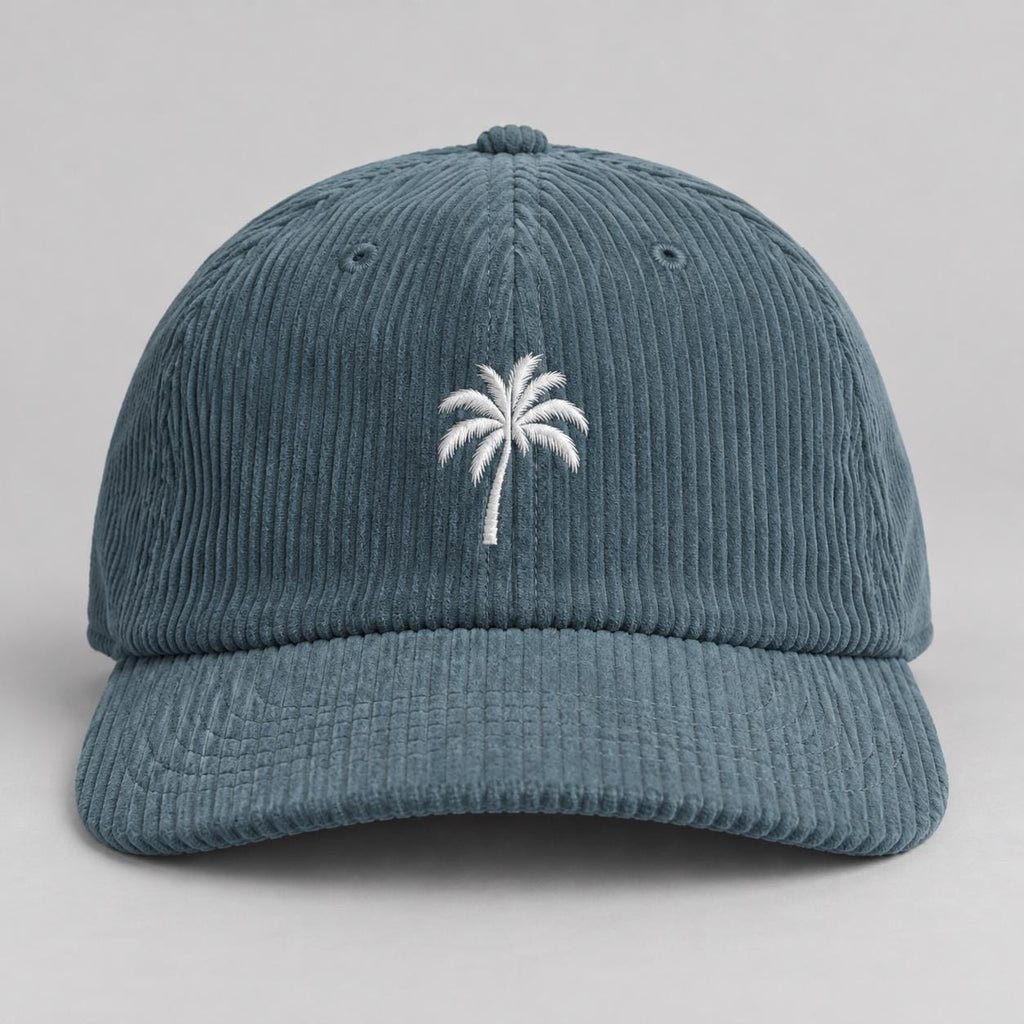 White Embroidered Cap - 8 Colors